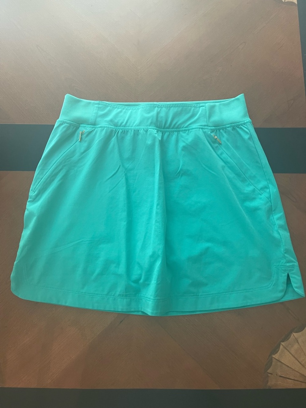 Lilly Pulitzer Aqua Green Athletic Skort